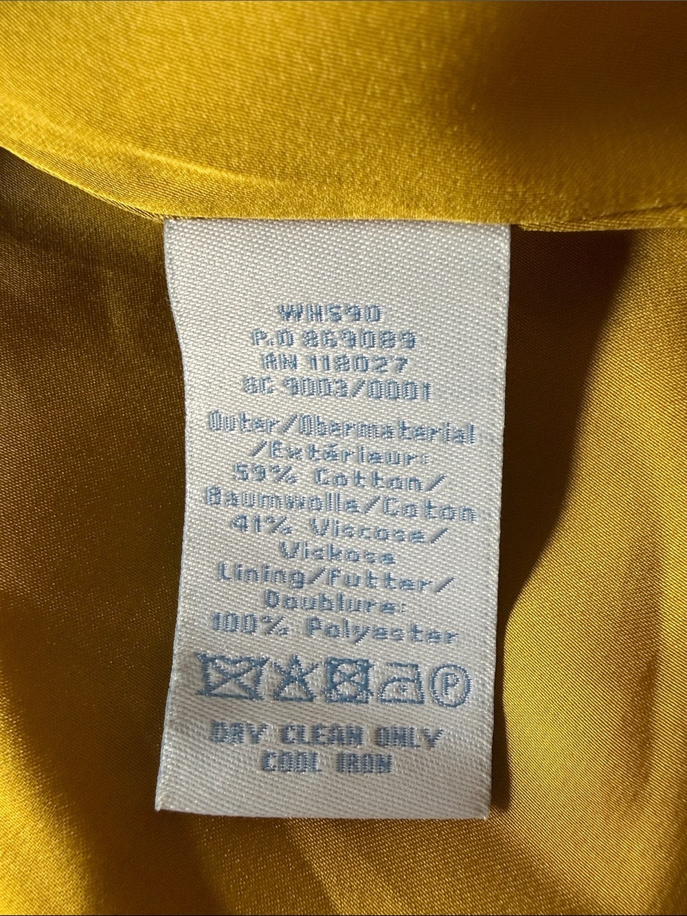 Boden Yellow Shift Dress | Rhinestone Jeweled Peter Pan Collar | RARE | Size 8 - Picture 9 of 15